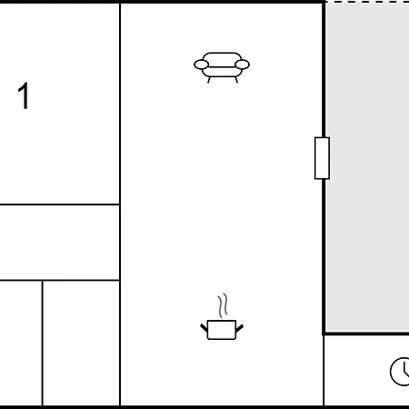 1 Bedroom Lovely In Casa de Férias *