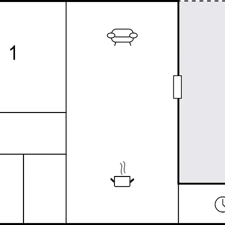1 Bedroom Lovely In *